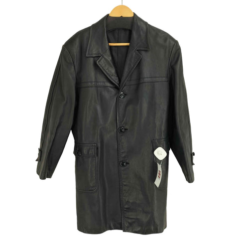 Cow leather レザーコートジャケット メンズ JPN:L