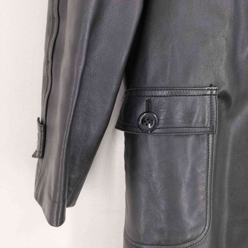 Cow leather レザーコートジャケット メンズ JPN:L