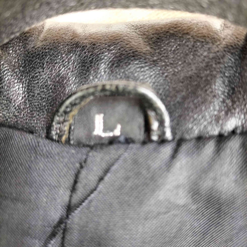 Cow leather レザーコートジャケット メンズ JPN:L