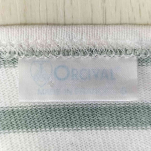 オーシバル ORCIVAL フランス製 ボーダー バスクシャツ メンズ 5