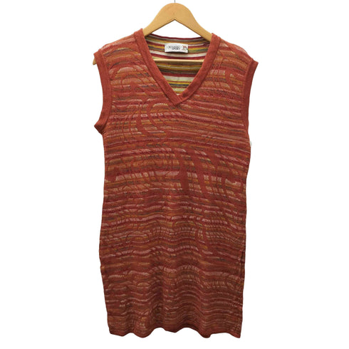 ミッソーニスポーツ MISSONI SPORTS 総柄 ニットワンピース レディース