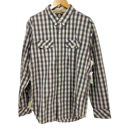 ティンバーランド Timberland SLIM FIT BD L/S チェックシャツ メンズ import:L