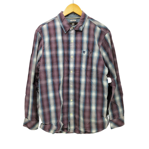 ティンバーランド Timberland REGULAR FIT L/S チェックシャツ メンズ import:L
