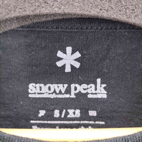スノーピーク Snow Peak プリントTシャツ メンズ JPN:S