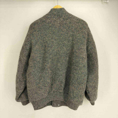 KATLA アイスランド製 総柄 ウール100 ブルゾン ジャケット メンズ LL