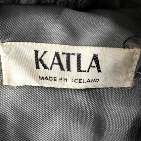 KATLA アイスランド製 総柄 ウール100 ブルゾン ジャケット メンズ LL