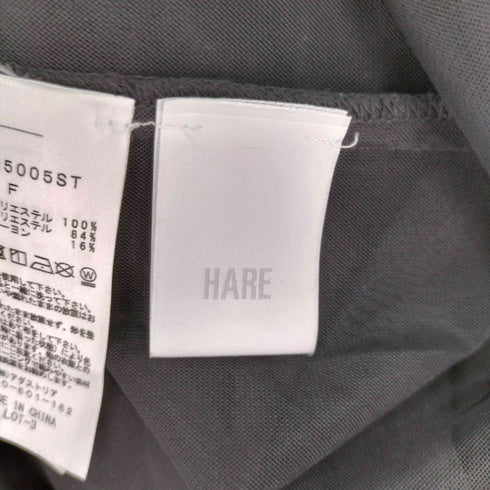 ハレ HARE チュールフリルベルトスカート レディース FREE