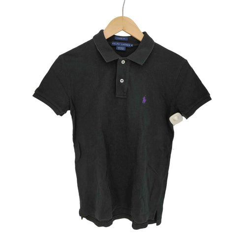 ラルフローレン RALPH LAUREN CLASSIC FIT ポニー刺繍 コットン 半袖 ポロシャツ レディース import:XS