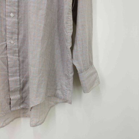 パーマネントプレス Permanent Press 60-70S 襟芯 ポリエステル コットン L/S レギュラーカラーシャツ メンズ
