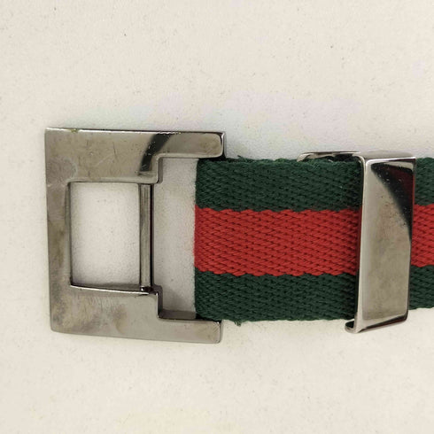 グッチ GUCCI シェリーライン キャンバスベルト レディース