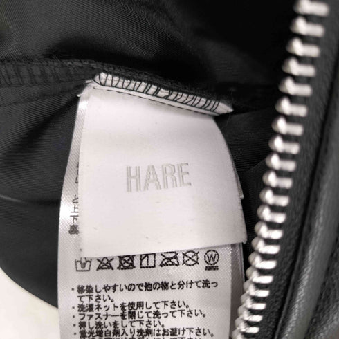 ハレ HARE スパンコールレースブルゾン レディース FREE