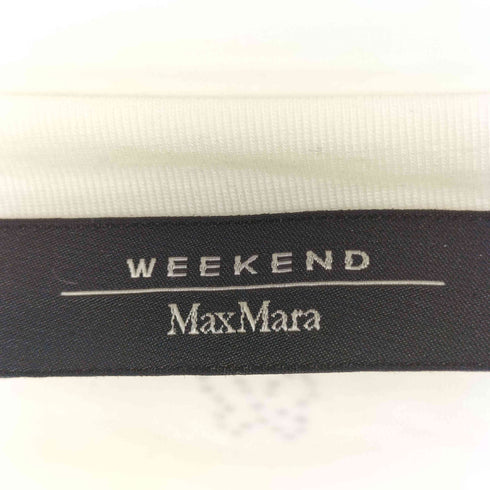 ウィークエンドマックスマーラ Weekend Max Mara 総柄 シルク 100 S/S Tシャツ レディース import:M