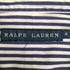 ラルフローレン RALPH LAUREN SLIM FIT ポニー刺繍 ラウンドヘム ストライプ 長袖 シャツ レディース US:4