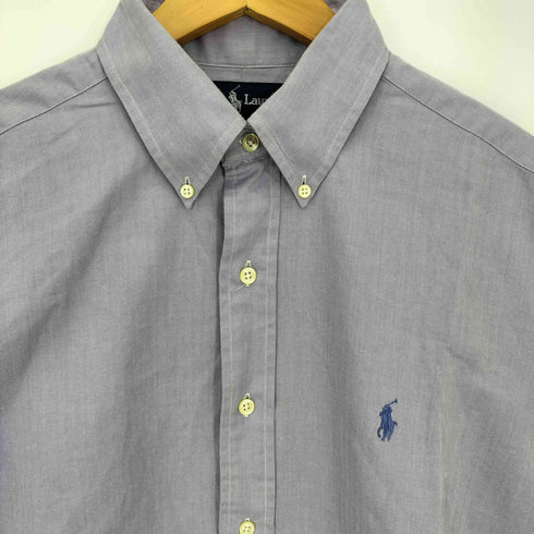 ラルフローレン RALPH LAUREN 90-00s YARMOUTH ポニー刺繍 ボタンダウン長袖シャツ メンズ 15 1/2-33
