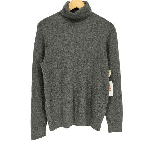 ユニクロ UNIQLO CASHMERE 100% カシミヤ タートルネック ニット メンズ JPN:M