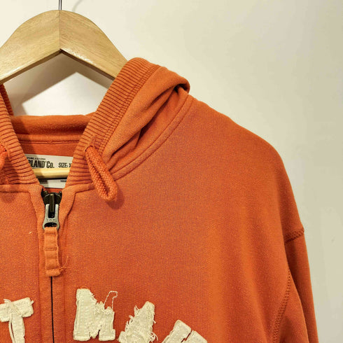 ティンバーランド Timberland フロントワッペン ジップパーカー メンズ import:XL