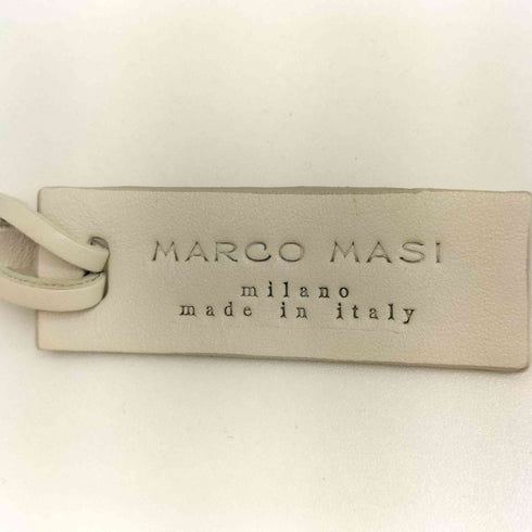 マルコマージ MARCO MASI イタリア製 MILANE クロコ型押し 巾着 ショルダー バッグ レディース