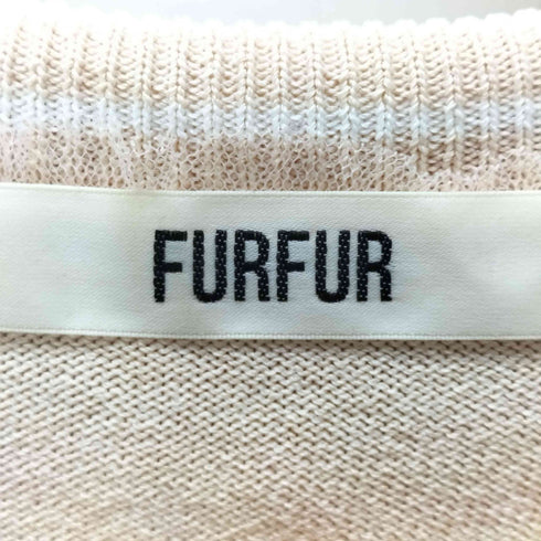 ファーファー furfur チュールレイヤードニット レディース FREE
