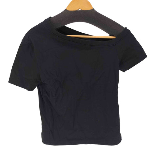 エイチビューティーアンドユースユナイテッドアローズ H BEAUTY & YOUTH UNITED ARROWS 26SS コットン アシンメトリー Tシャツ レディース