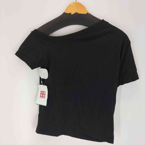 エイチビューティーアンドユースユナイテッドアローズ H BEAUTY & YOUTH UNITED ARROWS 26SS コットン アシンメトリー Tシャツ レディース
