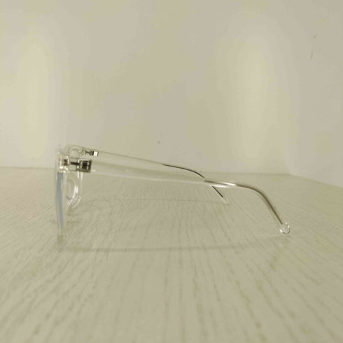 ゾフ zoff FASHION SPRING TREND クリアフレーム ウェリントングラス レディース 55□19-145