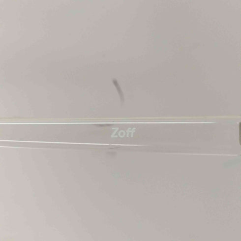 ゾフ zoff FASHION SPRING TREND クリアフレーム ウェリントングラス レディース 55□19-145