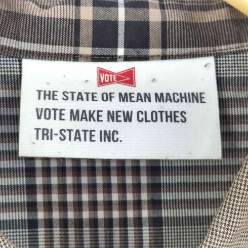 ボートメイクニュークローズ VOTE MAKE NEW CLOTHES MARVEL BIG SHIRTS メンズ M