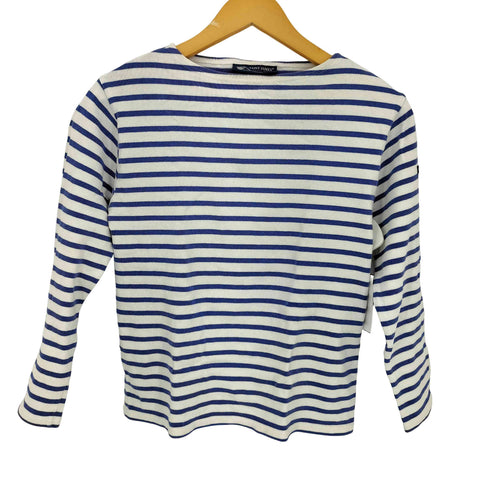 セントジェームス SAINT JAMES フランス製 ボートネック ボーダー バスクシャツ レディース JPN:XS