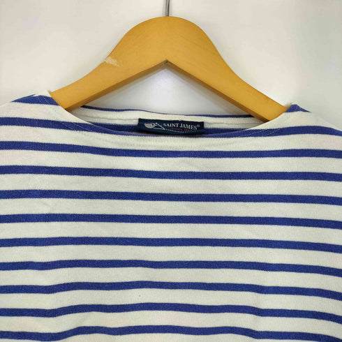 セントジェームス SAINT JAMES フランス製 ボートネック ボーダー バスクシャツ レディース JPN:XS
