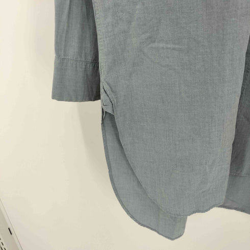 マーガレットハウエル MARGARET HOWELL FINE COTTON CHAMBRAY シャンブレーシャツ レディース JPN:1
