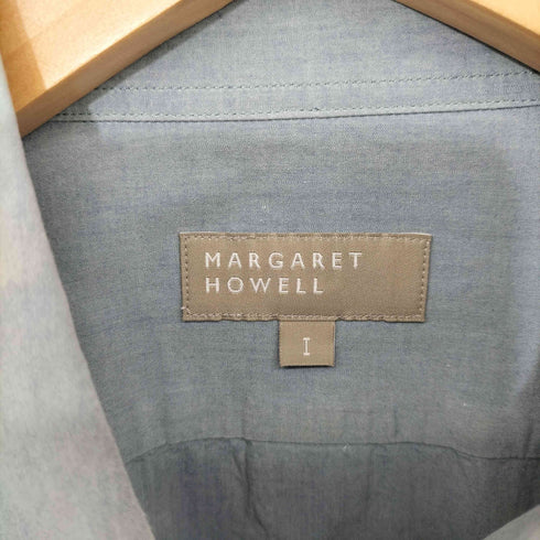 マーガレットハウエル MARGARET HOWELL FINE COTTON CHAMBRAY シャンブレーシャツ レディース JPN:1