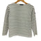 セントジェームス SAINT JAMES フランス製 ボートネック ボーダー バスクシャツ レディース JPN:XS