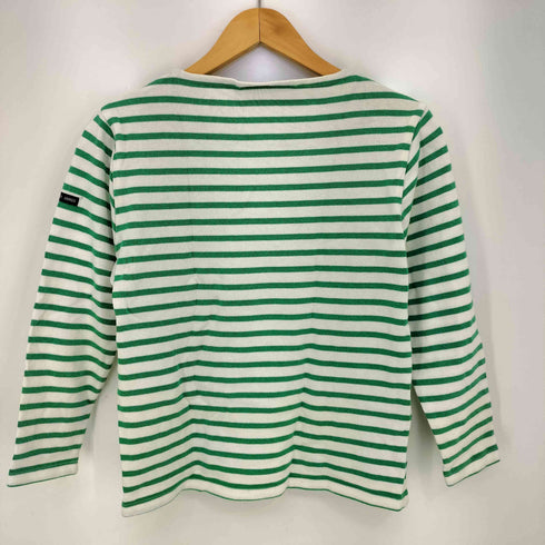 セントジェームス SAINT JAMES フランス製 ボートネック ボーダー バスクシャツ レディース JPN:XS
