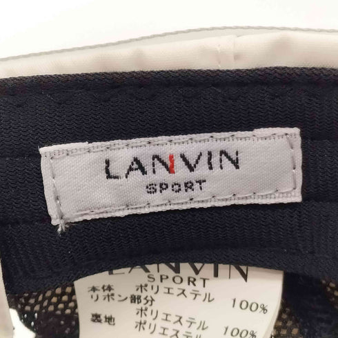 ランバン スポール LANVIN SPORT リボン キャップ メンズ