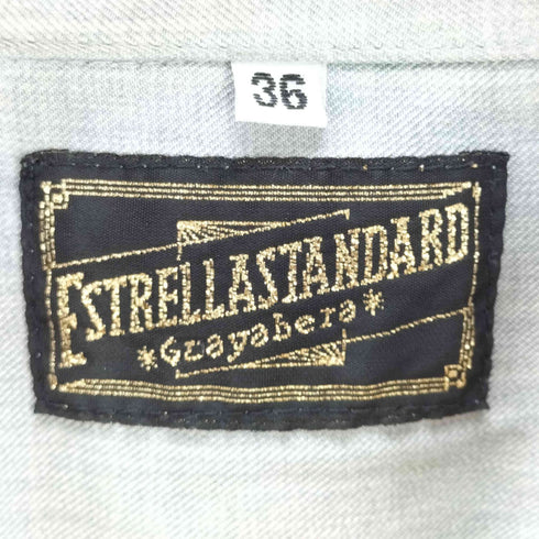 ESTRELLA STANDARD GUAYABERA L/S キューバ シャツ メンズ 36