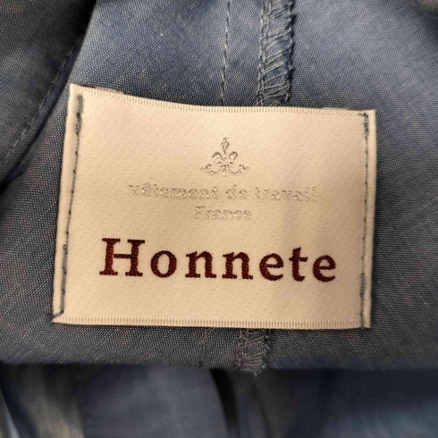 Honnete フリルカラー ワイドワンピース frilled collared wide dress レディース
