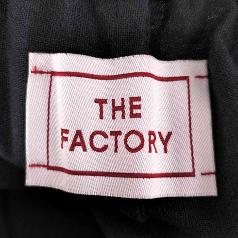 THE FACTORY コットン リネンリボンパンツ レディース