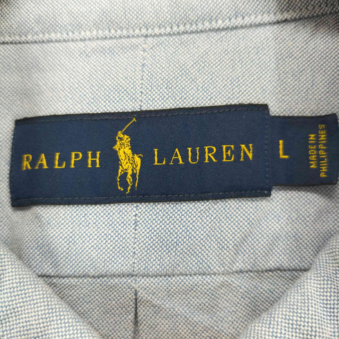 ラルフローレン RALPH LAUREN ポニー刺繍 ボタンダウンシャツ メンズ import:L