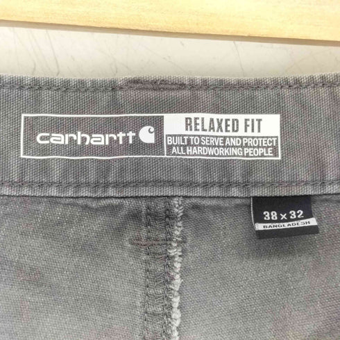 カーハート Carhartt relaxed fit canvas work paant フェードワークパンツ メンズ 38×32