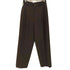 ロクビューティーアンドユースユナイテッドアローズ 6 BEAUTY & YOUTH UNITED ARROWS KERSEY PANTS ウールスラックス レディース 36