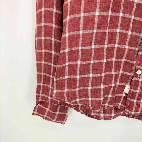 フランクアンドアイリーン Frank&Eileen BARRY リネン チェック シャツ レディース import:XS
