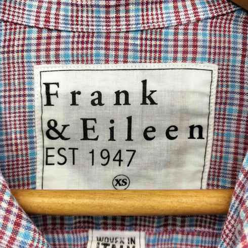 フランクアンドアイリーン Frank&Eileen BARRY リネン チェック シャツ レディース import:XS