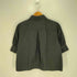 ザラ ZARA ポリエステル S/S クロップド シャツブラウス レディース import:S