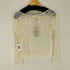 デニムアンドサプライラルフローレン DENIM&SUPPLY RALPH LAUREN クロシェ編みL/Sニットトップス レディース S