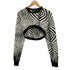 justcavalli MADE IN ITALY 幾何学模様ニット レディース S