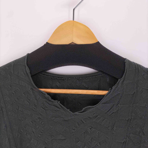 ヨーガンレール Jurgen Lehl シワ加工 VネックS/Sトップス レディース M