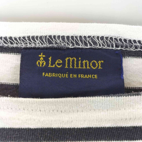 ルミノア Le minor フランス製 ボーダー バスクシャツ レディース