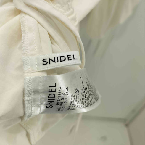 スナイデル snidel 22SS ドロストデザインチュニック レディース ONE SIZE