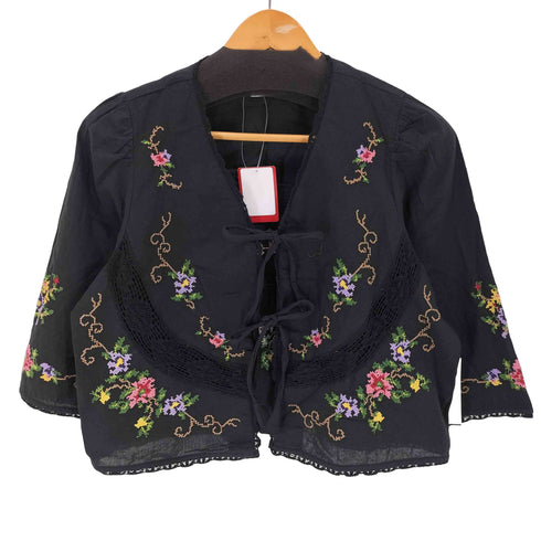 フリーダ Freada 26SS IND花クロス刺繍レースボレロ レディース ONE SIZE
