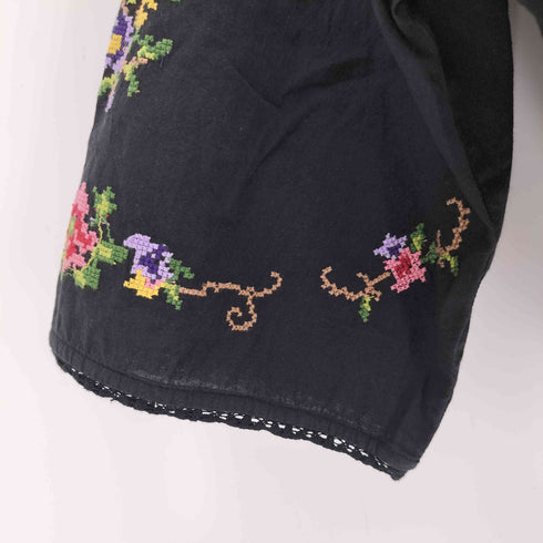 フリーダ Freada 26SS IND花クロス刺繍レースボレロ レディース ONE SIZE